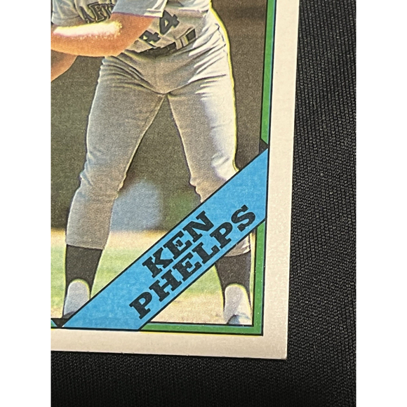 Ken Phelps 1988 Topps Seattle Mariners #182 - Picture 4 of 6